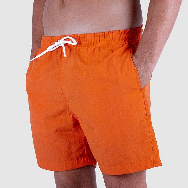 SHORTS POLIAMIDA - LARANJA