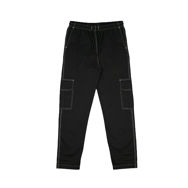 CALÇA CARGO SARJA - PRETO