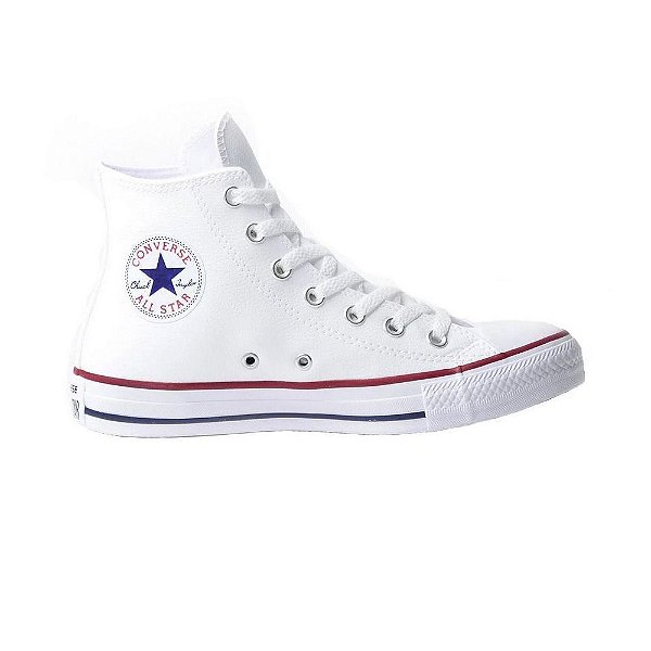 Tênis Converse CT04510001 Chuck Taylor All Star Couro - Branco