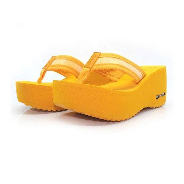 Sandália Barth Gorgurão - Amarelo