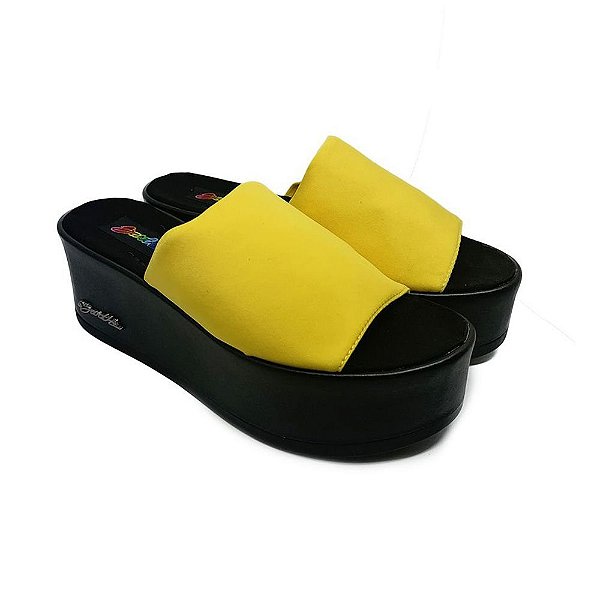 Sandália Barth Shoes Caribe - Preto/Amarelo