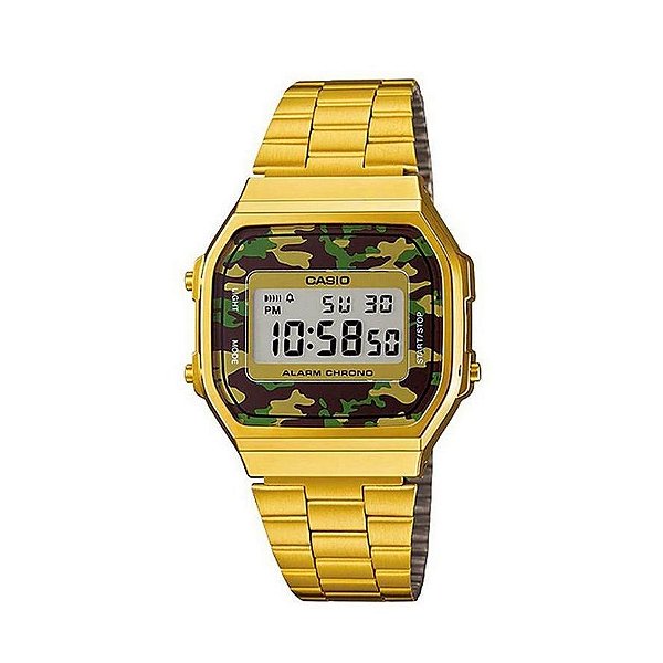 Relógio Casio Vintage A168WEGC-3DF
