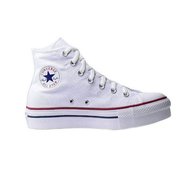 Tênis Converse CT04940003  Chuck Taylor All Star Cano Alto Plataforma - Branco