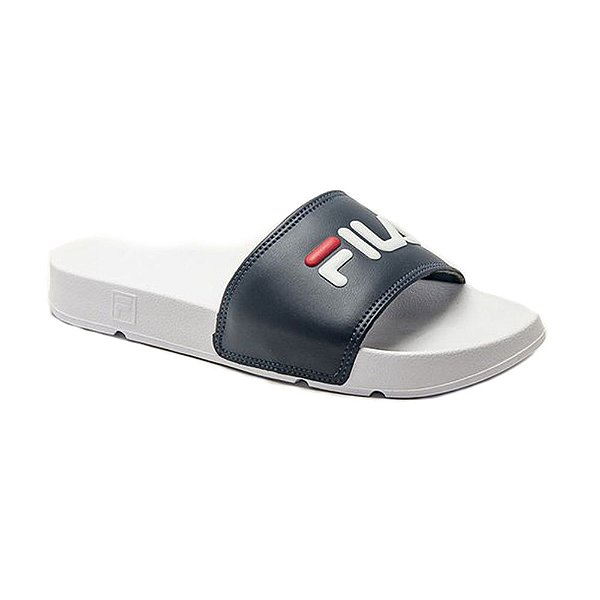 Chinelo Masculino Fila Drifter Basic Branco/Preto