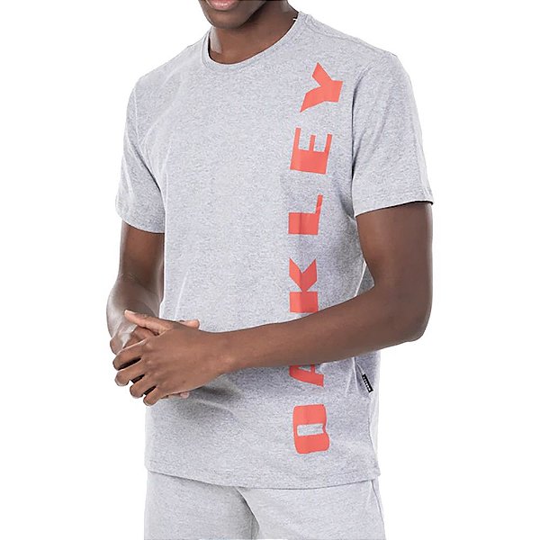 Camiseta Oakley Big Bark - Stone Gray