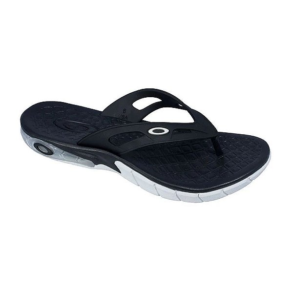 Chinelo Oakley Killer Point - Preto/Branco