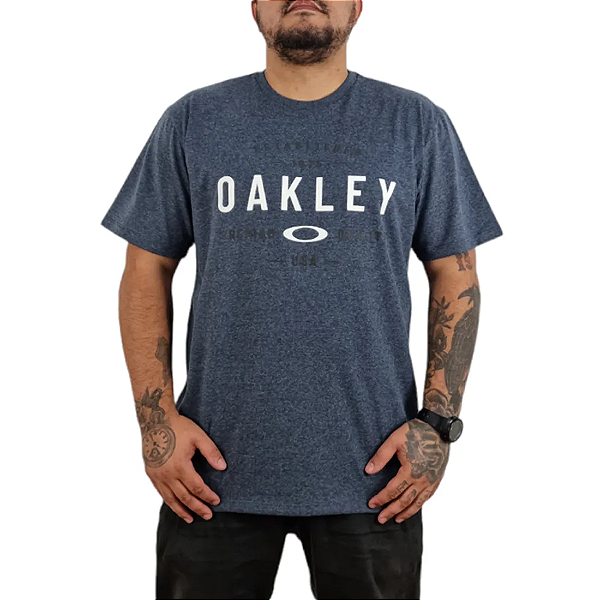Camiseta Oakley Premium Quality Tee - Navy Blue