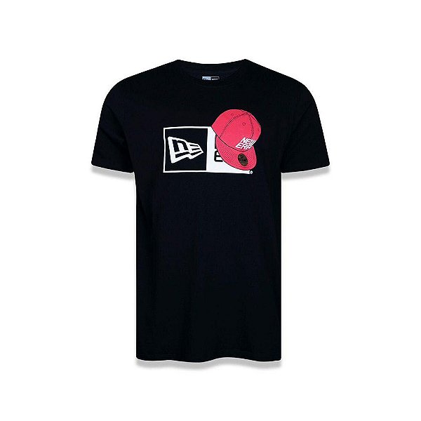 Camiseta New Era Box Preto