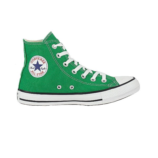 Tênis Converse CT00120007 Chuck Taylor All Star Hi Seasonal Verde Floresta