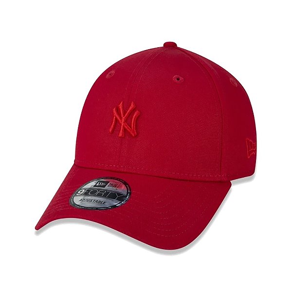 Boné 9FORTY MLB New York Yankees Mini Logo NY - Vermelho