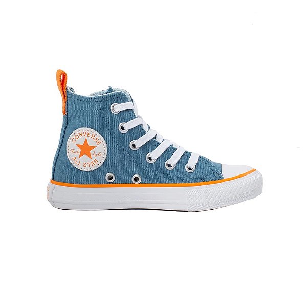 Tênis Converse CK09090001 Chuck Taylor All Star Kids Azul Escuro