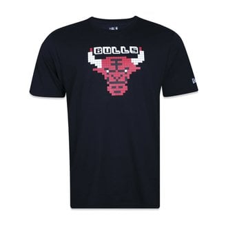 Tshirt New Era Tecnologic Chicaco Bulls - Preto