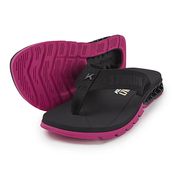 Chinelo Kenner Rakka Ampass L7 - Preto/Rosa