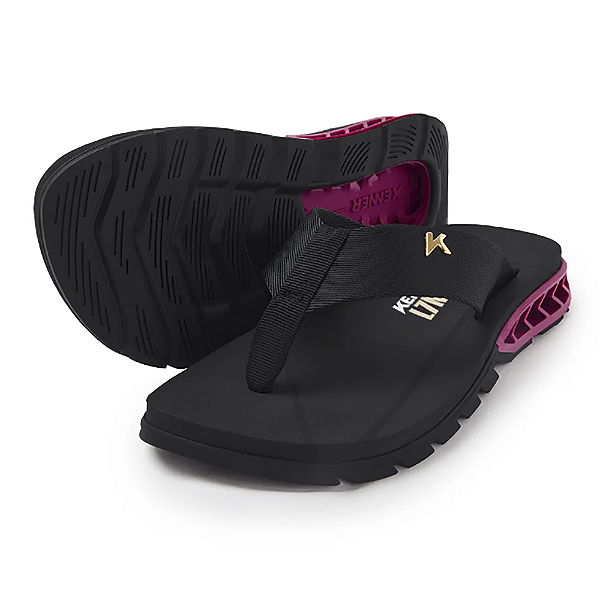 Chinelo Kenner Rakka L7 U2 - Preto/Rosa