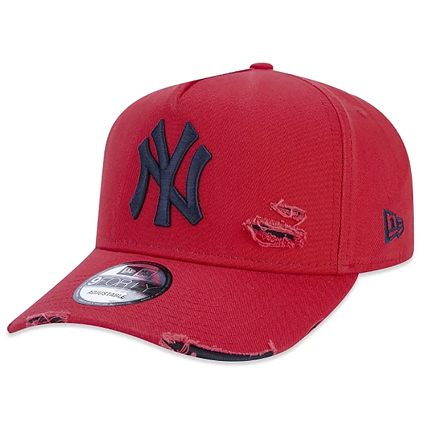 Boné 9FORTY A-Frame MLB New York Yankees Destroyed