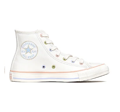 Tênis Converse CK11000001 Kids Chuck Taylor All Star Hi Vintage Remastered Amendoa