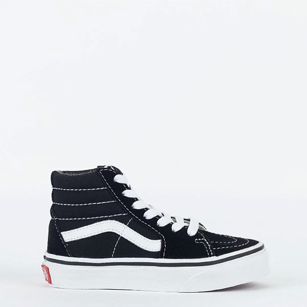 Tênis Vans Infantil Sk8-Hi Black True White VN000D5F6BT