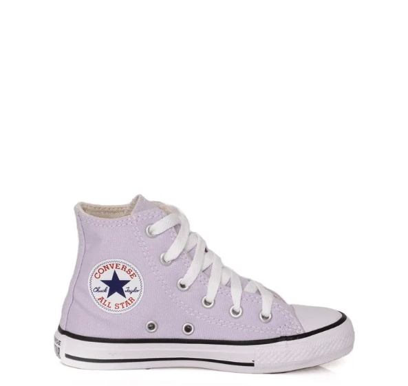 Tênis Converse CK04280043 Chuck Taylor All Star Infantil Seasonal Lavanda