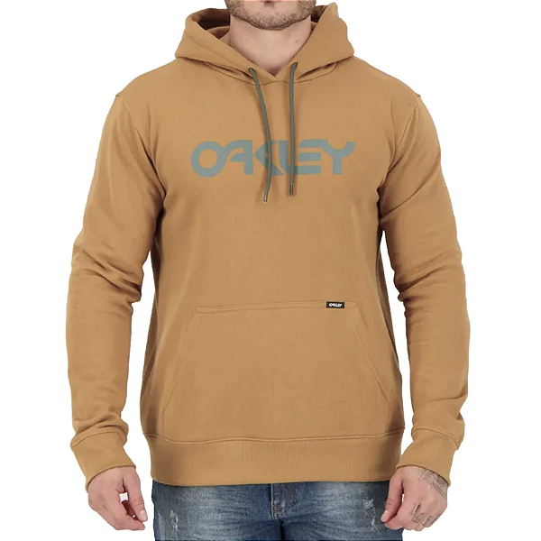 Moletom Canguru Fechado Oakley B1B Hoodie - Gold