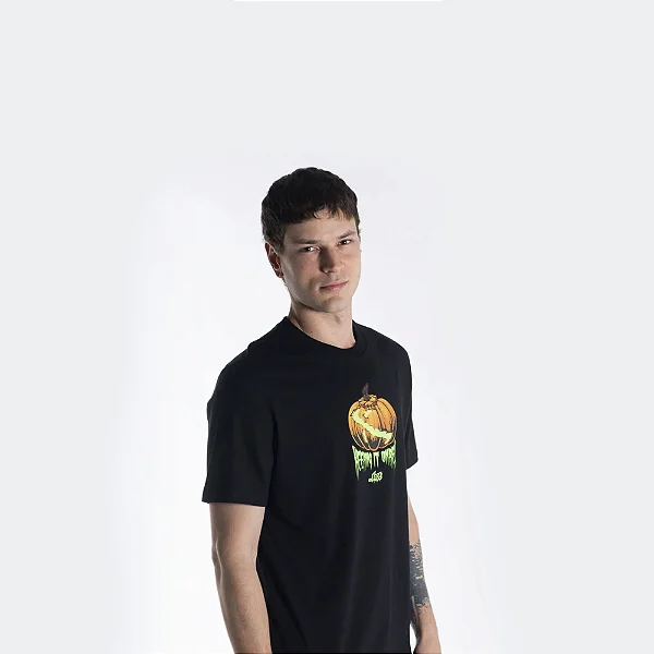 Tshirt Lost Halloween - Preto