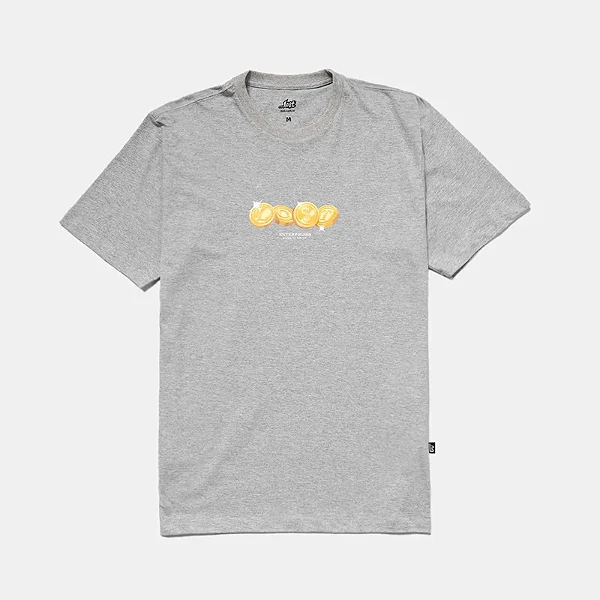 Tshirt Lost Cripto - Cinza