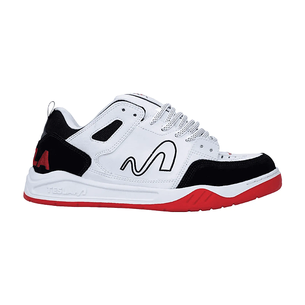 Tênis Tesla Nine 2201-02 - Black White Red