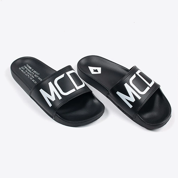 Chinelo Slide MCD Sigla - Preto