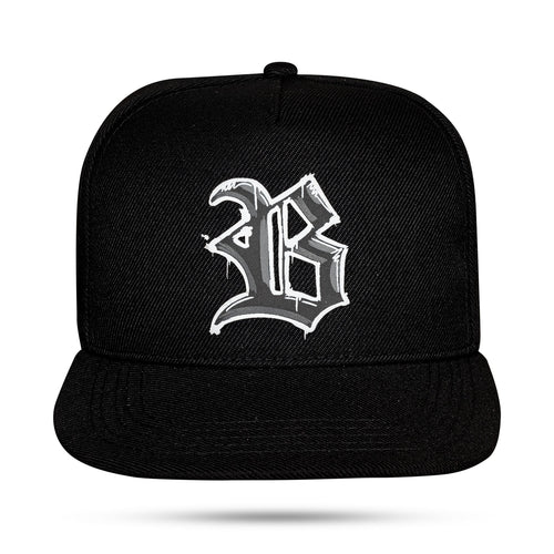 Bone BLCK Fitão Boy Demais Wings - Preto