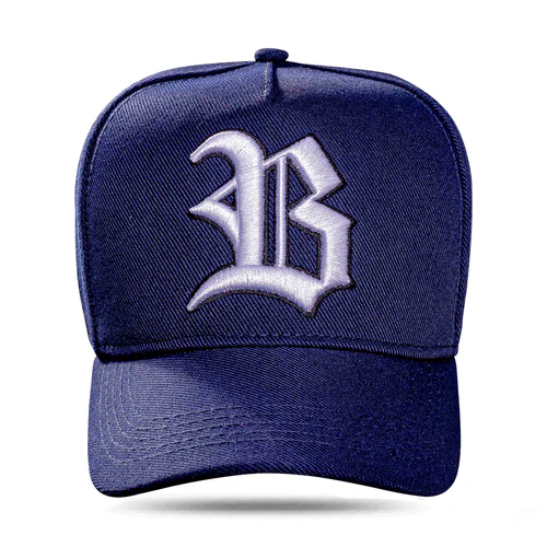 Bone BLCK Snapback Wings - Azul