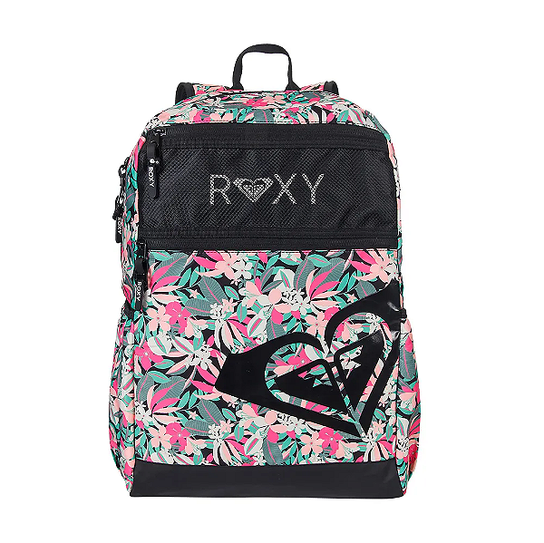 Mochila Roxy Esportiva - Preto/Rosa