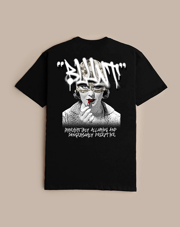 Tshirt Blunt Premium Fatale - Preto