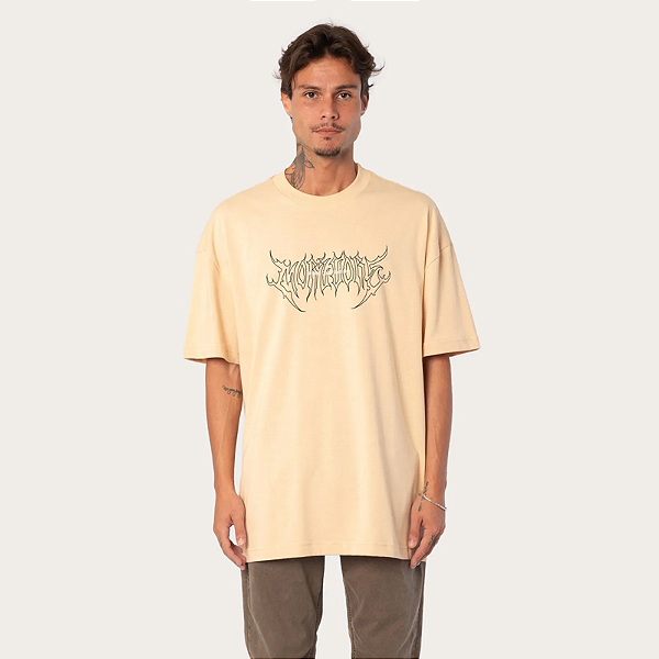 Tshirt MCD Boxfit Caligraffiti MoreCore - Amarelo