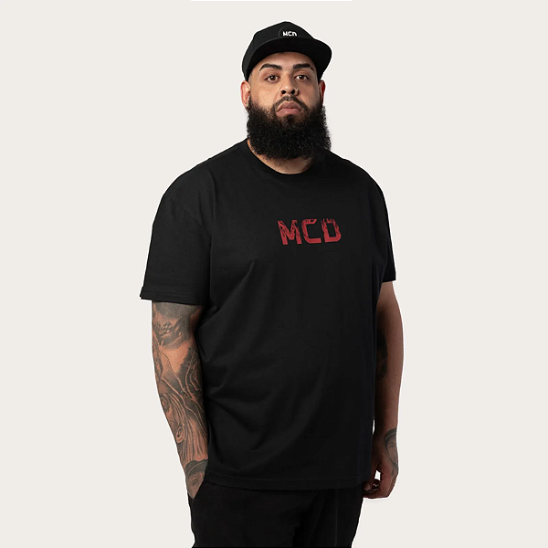Tshirt MCD Regular Fogo - Preto