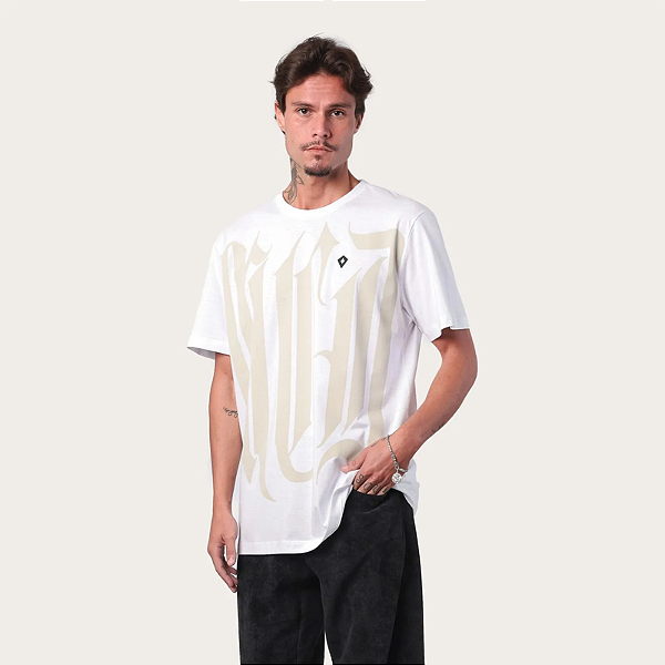 Tshirt MCD Regular Caligraffiti - Branco