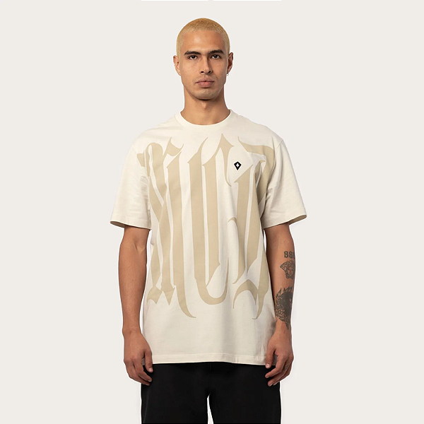 Tshirt MCD Regular Caligraffiti - Bege