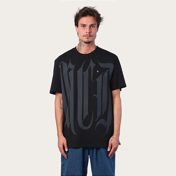 Tshirt MCD Regular Caligraffiti - Preto
