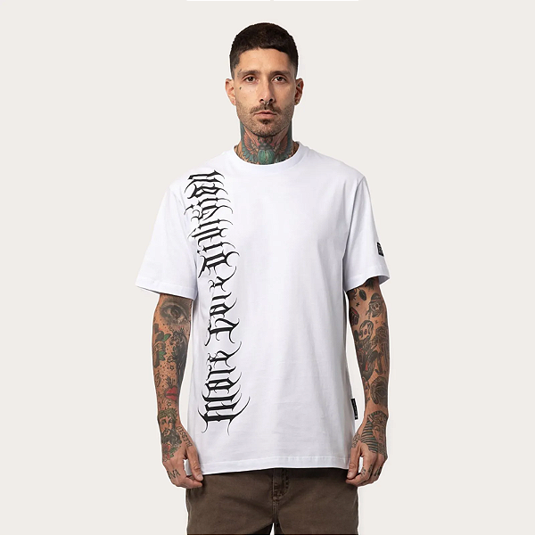 Tshirt MCD Regular Caligraffiti - Branco