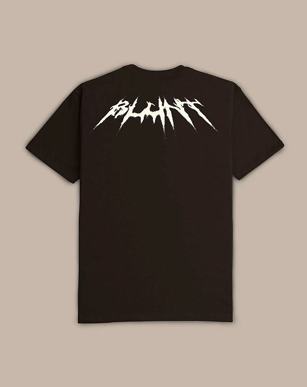 Tshirt Blunt Plus-Size Grindhouse - Marron
