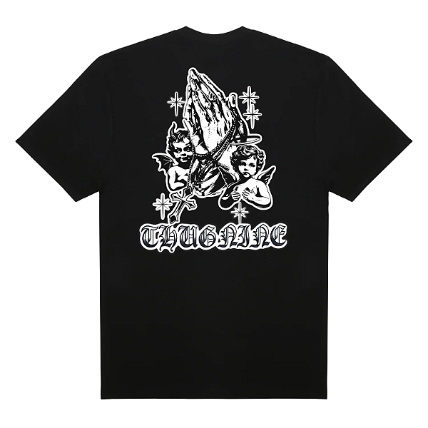 Tshirt Thug Nine Two Ways - Preto