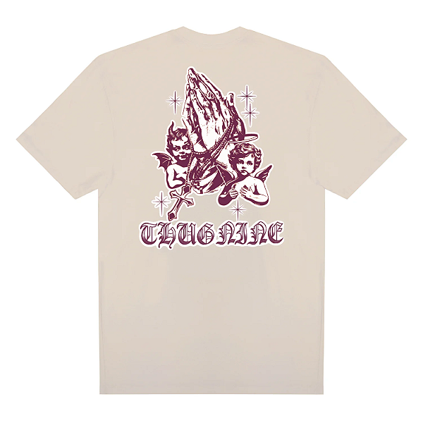 Tshirt Thug Nine Two Ways - Branco