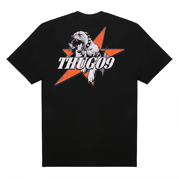 Tshirt Thug Nine Violent - Preto