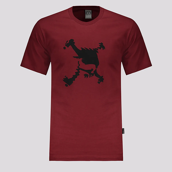 Tshirt Oakley Heritage Skull Tee - Vermelho