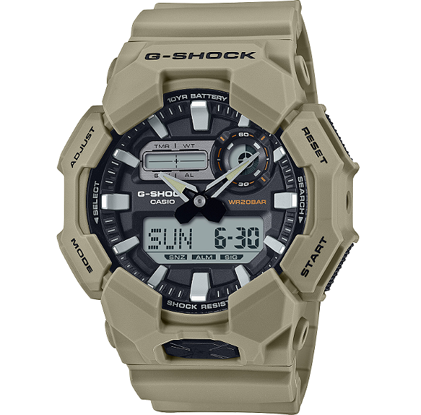 Relogio Casio G-Shock GA-010-5ADR - Bege