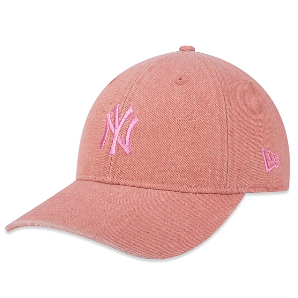 Boné 9TWENTY MLB New York Yankees Denin - Rosa