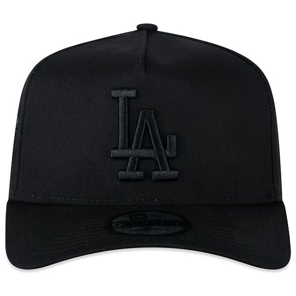 Boné 9FORTY A-Frame MLB Los Angeles Dodgers Back to Black  - Preto