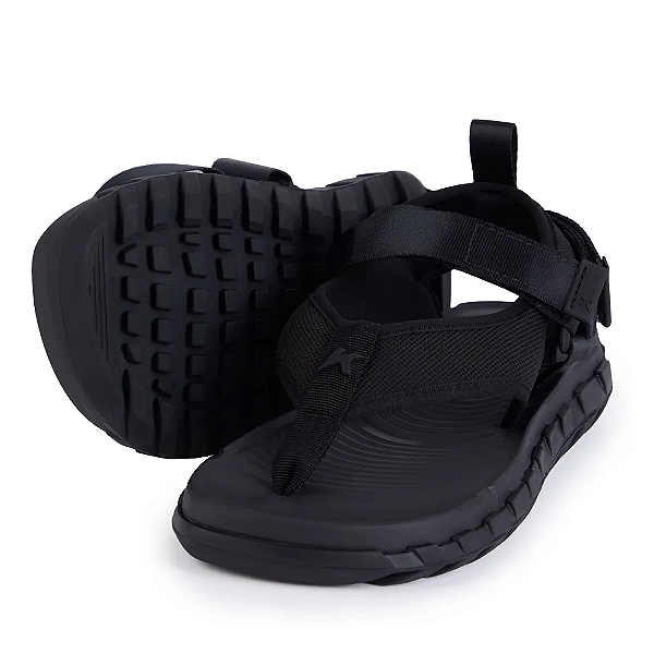 Sandalia Kenner Megah X - Preto