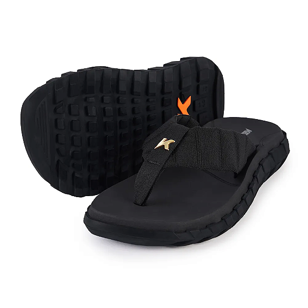 Chinelo Kenner Megah  L7  - Preto
