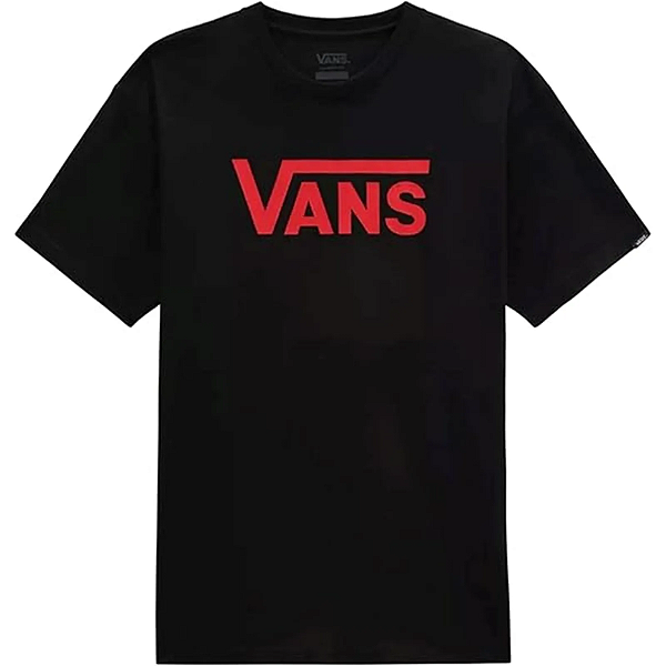 Tshirt Vans Classic - Preto/Vermelho