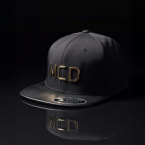 Bone MCD Fitão 1.10 Aba Reta Flexfit - Preto