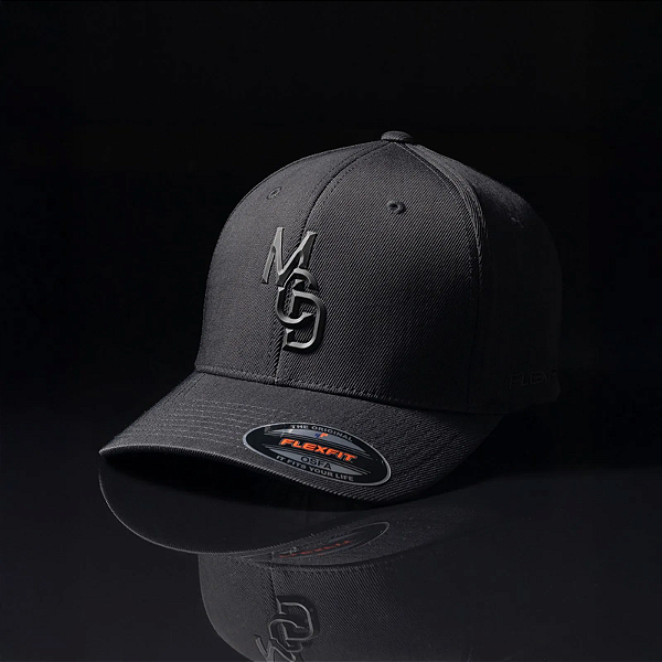 Bone MCD Flexfit Aba Curva - Preto